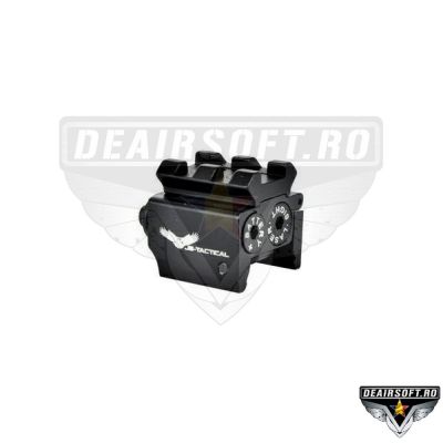 Laser rosu pentru pusca sau pistol - prindere RIS