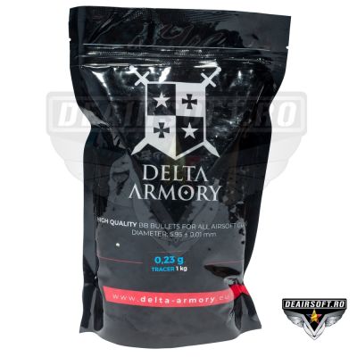 Bile TRACER VERZI 0.23 g. Delta Armory - 1 kg. 4.380 buc. - ALBE