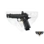 Pistol ARCTURUS Vanguard 4.3" Hi-Capa GBB cu glisieră și compensator pentru sistem optic