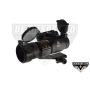 RED DOT inaltat cu lentile de 30 mm. Guerilla Optics