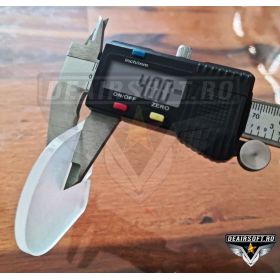 Sticla de protectie ranforsata (4.00 mm) pentru protectii RED DOT